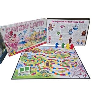 Candy Land Classic Style Board Game Milton Bradley 2001 MISSING 1 CARD